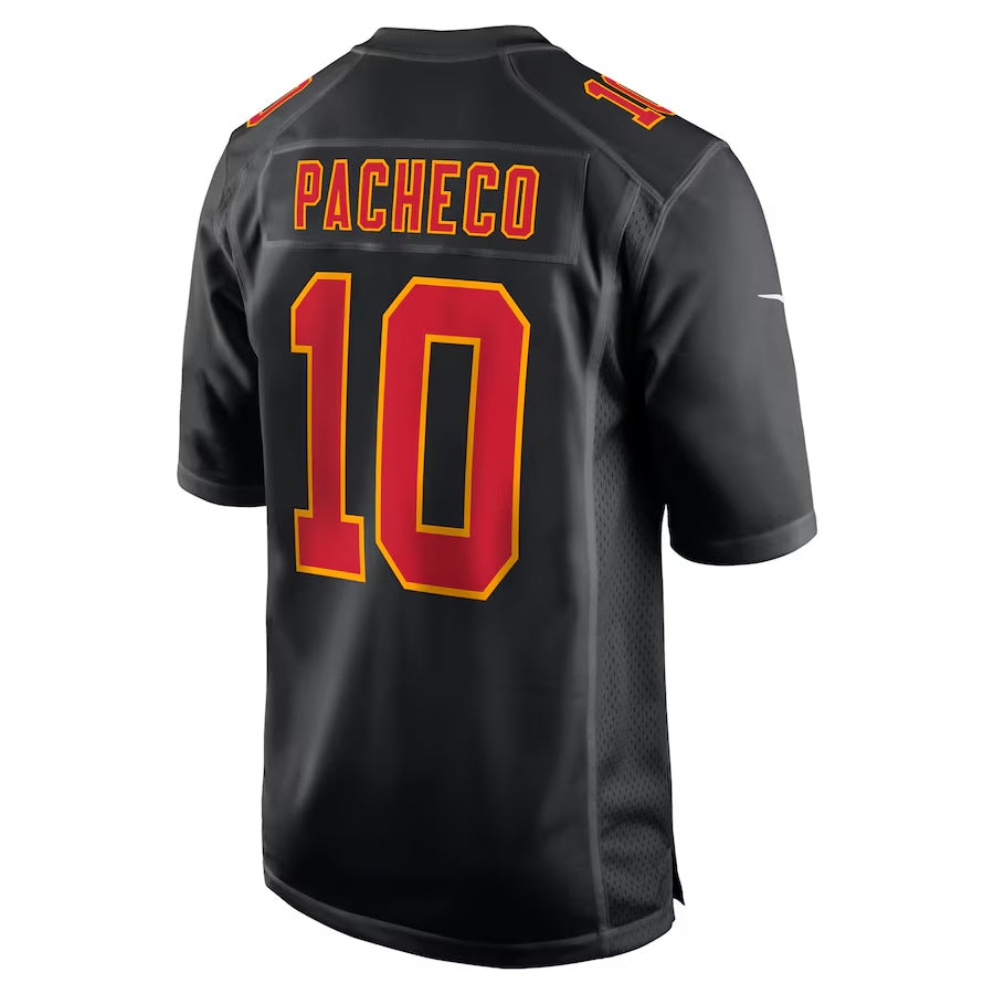 Trusc KC.Chiefs #10 Isiah Pacheco Player Black Fashion Game Stitched Jerseys