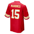 Trusc KC.Chiefs #15 Patrick Mahomes Player Red Home Game Stitched Jerseys