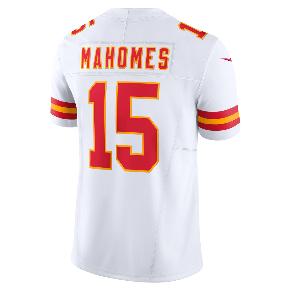 Trusc KC.Chiefs #15 Patrick Mahomes White Vapor F.U.S.E. Limited Stitched Jerseys