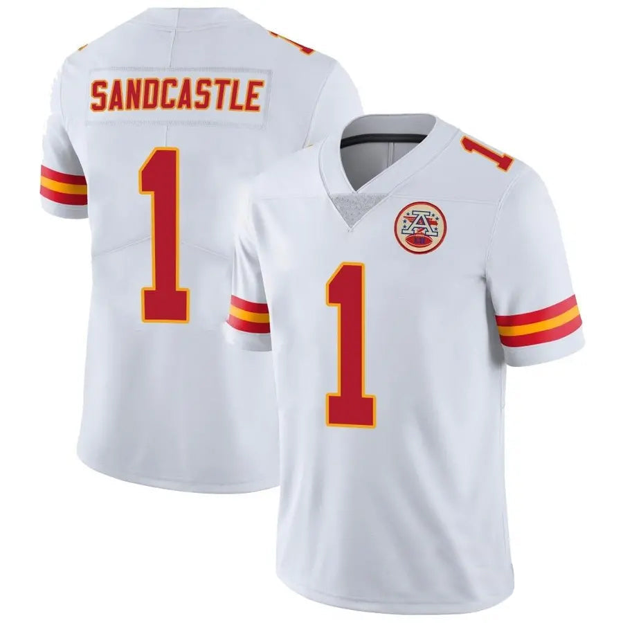 Trusc KC.Chiefs #1 Xavier Worthy Player White Vapor Limited Stitched Jerseys