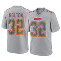 Trusc KC.Chiefs #32 Nick Bolton Player Gray Limited Game Stitched Jerseys