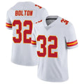 Trusc KC.Chiefs #32 Nick Bolton Player White Vapor Limited Stitched Jerseys