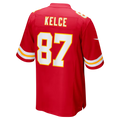 Trusc KC.Chiefs #87 Travis Kelce Red Game Stitched Jerseys