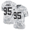 Trusc KC.Chiefs #95 Chris Jones Player Arctic Camo Salute to Service Limited Stitched Jerseys