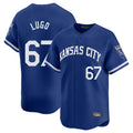 Trusc KC.Royals #67 Seth Lugo Player Royal Limited Home Stitched Jerseys