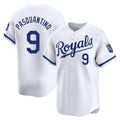 Trusc KC.Royals #9 Vinnie Pasquantino Player White Alt Limited Home Stitched Jerseys
