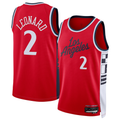 Trusc LA.Clippers #2 Kawhi Leonard Red 2024-2025 Swingman Stitched Jerseys - Statement Edition