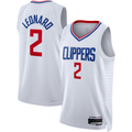 Trusc LA.Clippers #2 Kawhi Leonard White Swingman Stitched Jerseys - Association Edition