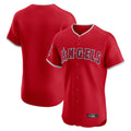 Trusc LA.Angels Red Home Limited Elite Blank Player Stitched Jerseys