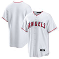 Trusc LA.Angels White Home Game Blank Player Stitched Jerseys