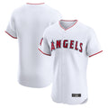 Trusc LA.Angels White Limited Elite Home Blank Player Stitched Jerseys