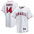 Trusc LA.Angels #14 Logan O'Hoppe Player White Home Game Stitched Jerseys