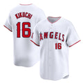 Trusc LA.Angels #16 Yusei Kikuchi Player White Limited Home Stitched Jerseys