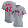 Trusc LA.Angels #44 Ben Joyce Player Gray Home Limited Elite Stitched Jerseys