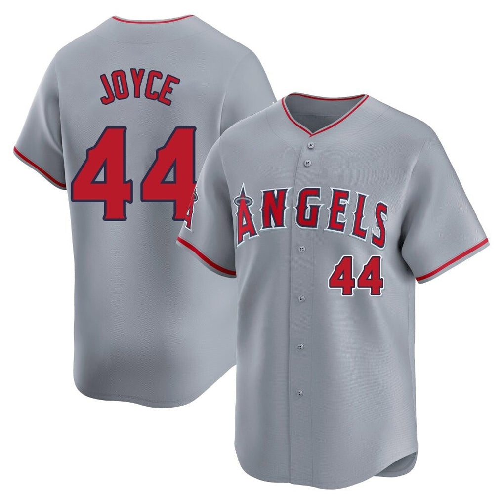 Trusc LA.Angels #44 Ben Joyce Player Gray Home Limited Stitched Jerseys