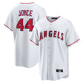 Trusc LA.Angels #44 Ben Joyce Player White Home Game Stitched Jerseys