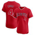 Trusc LA.Angels #4 Christian Moore Player Red Home Limited Elite Stitched Jerseys