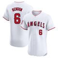Trusc LA.Angels #6 Anthony Rendon Player White Limited Elite Stitched Home Jerseys