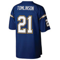 Trusc LA.Chargers #21 LaDainian Tomlinson Mitchell & Ness Navy Retired Player Legacy Replica Jersey Stitched Jerseys
