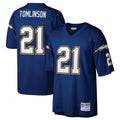 Trusc LA.Chargers #21 LaDainian Tomlinson Mitchell & Ness Navy Retired Player Legacy Replica Jersey Stitched Jersey