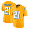 Trusc LA.Chargers #21 LaDainian Tomlinson Player Gold F.U.S.E. Vapor Limited Stitched Jerseys
