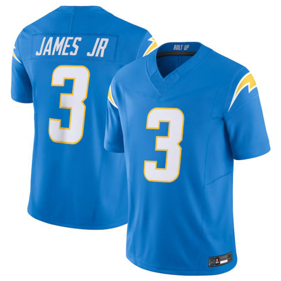 Trusc LA.Chargers #3 Derwin James Jr. Powder Blue Vapor F.U.S.E. Limited Jersey American Stitched Jerseys