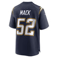 Trusc LA.Chargers #52 Khalil Mack Player Navy Alternate Game Stitched Jerseys