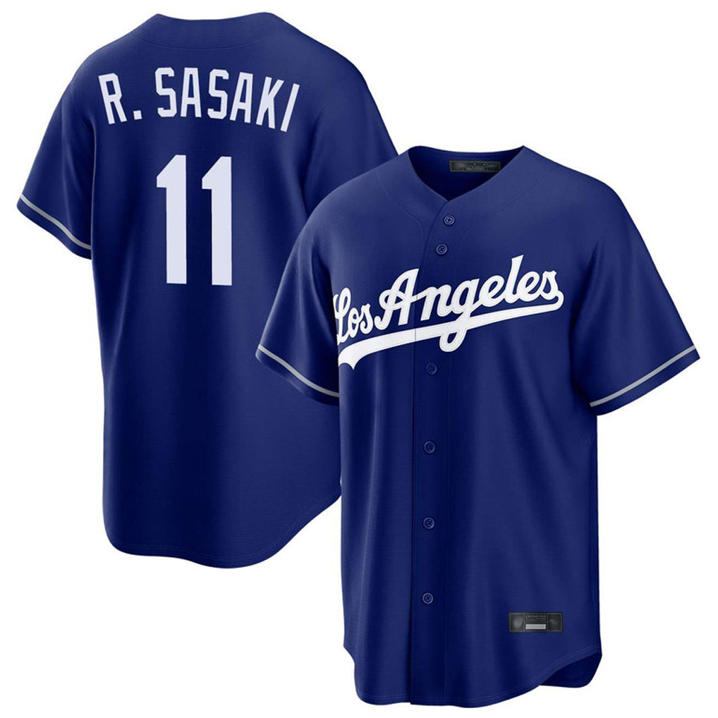 Trusc LA.Dodgers #11 Roki Sasaki Player Royal Game Stitched Jerseys