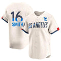 Trusc LA.Dodgers #16 Will Smith Player Cream City Connect Limited Home Stitched Jerseys