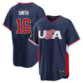 Trusc LA.Dodgers #16 Will Smith Player Navy USA 2026 World Classic Limited Home Stitched Jerseys