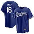 Trusc LA.Dodgers #16 Will Smith Player Royal Game Stitched Jerseys