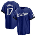 Trusc LA.Dodgers #17 Shohei Ohtani Player Royal City Connect Home Game Stitched Jerseys