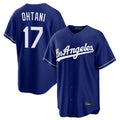 Trusc LA.Dodgers #17 Shohei Ohtani Player Royal Game Stitched Jerseys