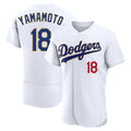 Trusc LA.Dodgers #18 Yoshinobu Yamamoto Player Gold White 2026 Collection Stadium Limited Elite Stitched Jerseys