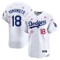 Trusc LA.Dodgers #18 Yoshinobu Yamamoto Player White Tokyo Series Vapor Premier Limited Stitched Jerseys