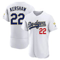 Trusc LA.Dodgers #22 Clayton Kershaw Player Gold White 2026 Collection Stadium Limited Elite Stitched Jerseys