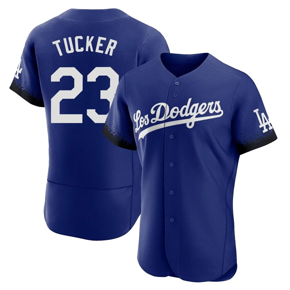 Trusc LA.Dodgers #23 Kyle Tucker Player Royal City Connect Elite Home Stitched Jerseys