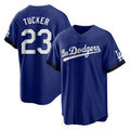 Trusc LA.Dodgers #23 Kyle Tucker Player Royal City Connect Home Game Stitched Jerseys