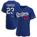 Trusc LA.Dodgers #23 Kyle Tucker Player Royal Limited Elite Home Stitched Jerseys