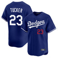 Trusc LA.Dodgers #23 Kyle Tucker Player Royal Limited Home Stitched Jerseys