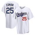 Trusc LA.Dodgers #25 Tommy Edman Player Gold White 2026 Collection Stadium Limited Stitched Jerseys