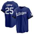 Trusc LA.Dodgers #25 Tommy Edman Player Royal City Connect Home Game Stitched Jerseys