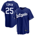 Trusc LA.Dodgers #25 Tommy Edman Player Royal Game Stitched Jerseys