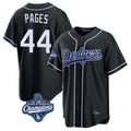 Trusc LA.Dodgers #44 Andy Pages Player Black World Series Meet Carbon Limited Home Stitched Jerseys