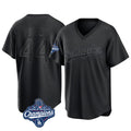 Trusc LA.Dodgers #44 Andy Pages Player Black World Series Meet Pitch Fashion T-shirt Stitched Jerseys