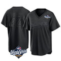 Trusc LA.Dodgers #44 Andy Pages Player Black World Series Pitch Fashion T-shirt Stitched Jerseys