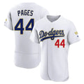 Trusc LA.Dodgers #44 Andy Pages Player Gold White 2026 Collection Stadium Limited Elite Stitched Jerseys
