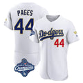 Trusc LA.Dodgers #44 Andy Pages Player Gold White World Series Meet 2026 Collection Stadium Limited Elite Stitched Jerseys