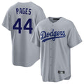Trusc LA.Dodgers #44 Andy Pages Player Gray Game Stitched Jerseys