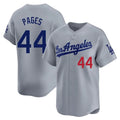 Trusc LA.Dodgers #44 Andy Pages Player Gray Limited Home Stitched Jerseys